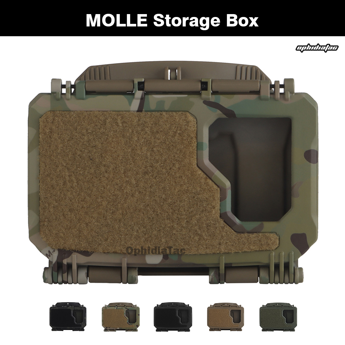 Camo Face Paint - Schnell abnehmbare MOLLE-Aufbewahrungsbox V2 PLUS für