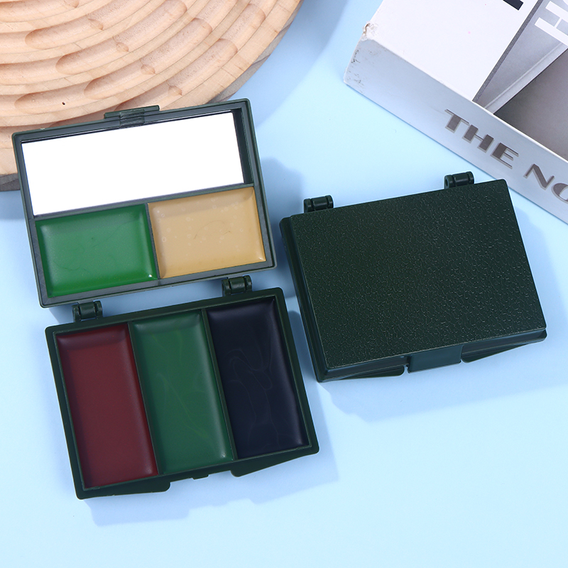 Camo Face Paint - 1Pcs 5-Farbe Camouflage Gesicht Farbe Palette